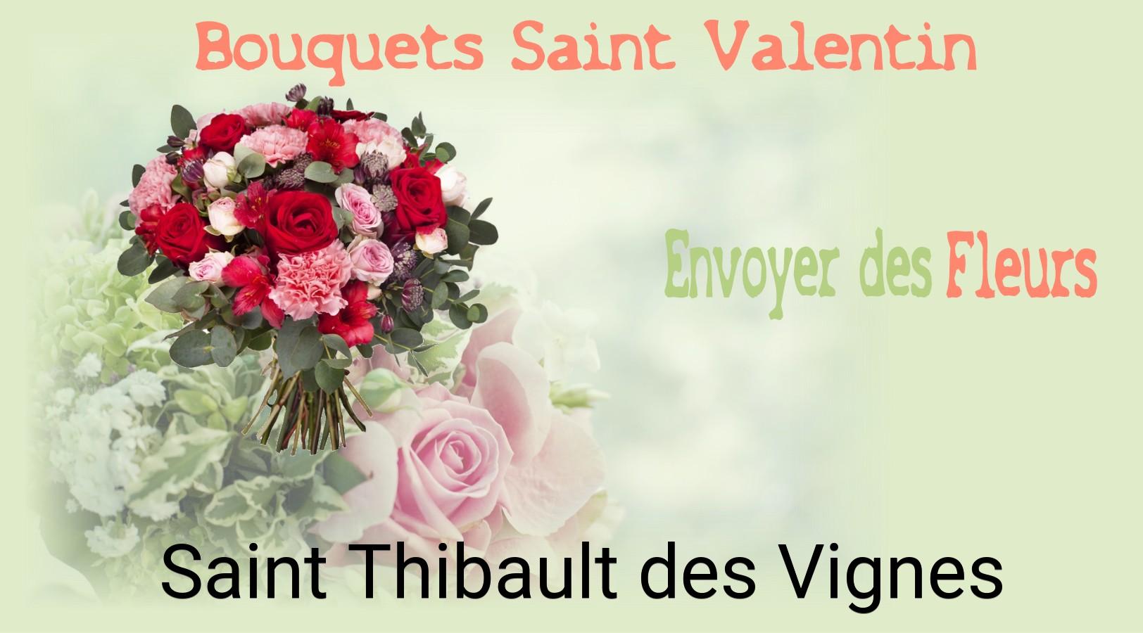 Roses de Saint-Valentin livrées à Saint-Thibault-des-Vignes